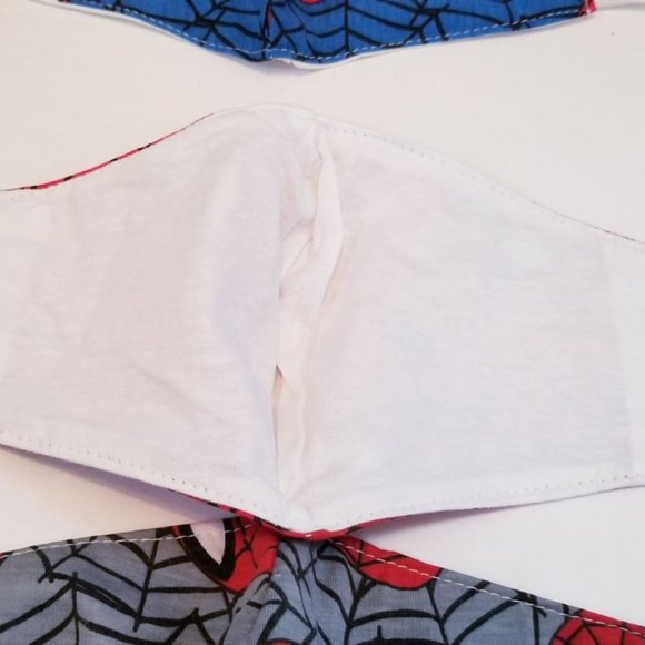 3x HANDMADE Super Hero Spiderman FACE COVER Mask - Picture 5 of 13